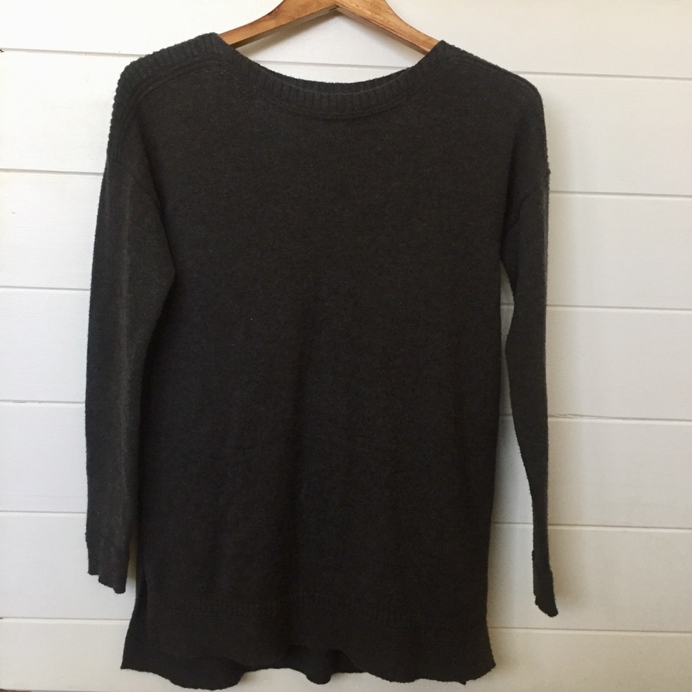 Long Dark Grey Sweater
